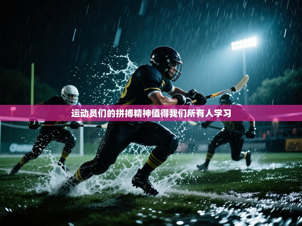 运动员们的拼搏精神值得我们所有人学习