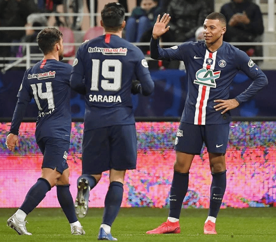 巴黎圣日耳曼球员努力备战国际比赛 巴黎圣日耳曼球员努力备战国际比赛